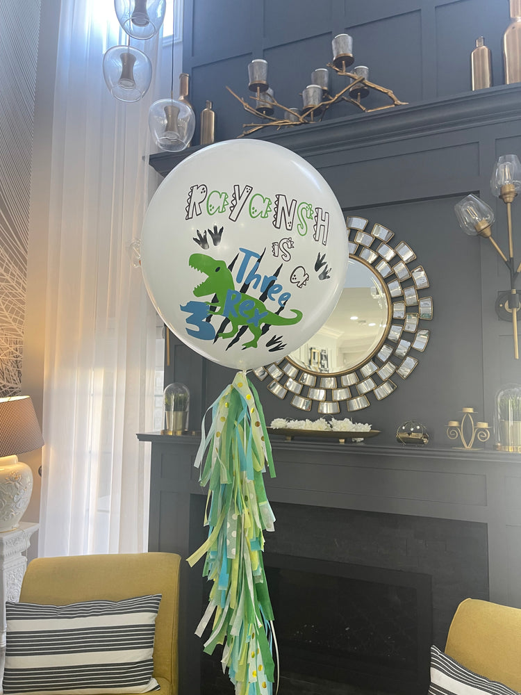 Statement Balloon - Dinosaur Theme